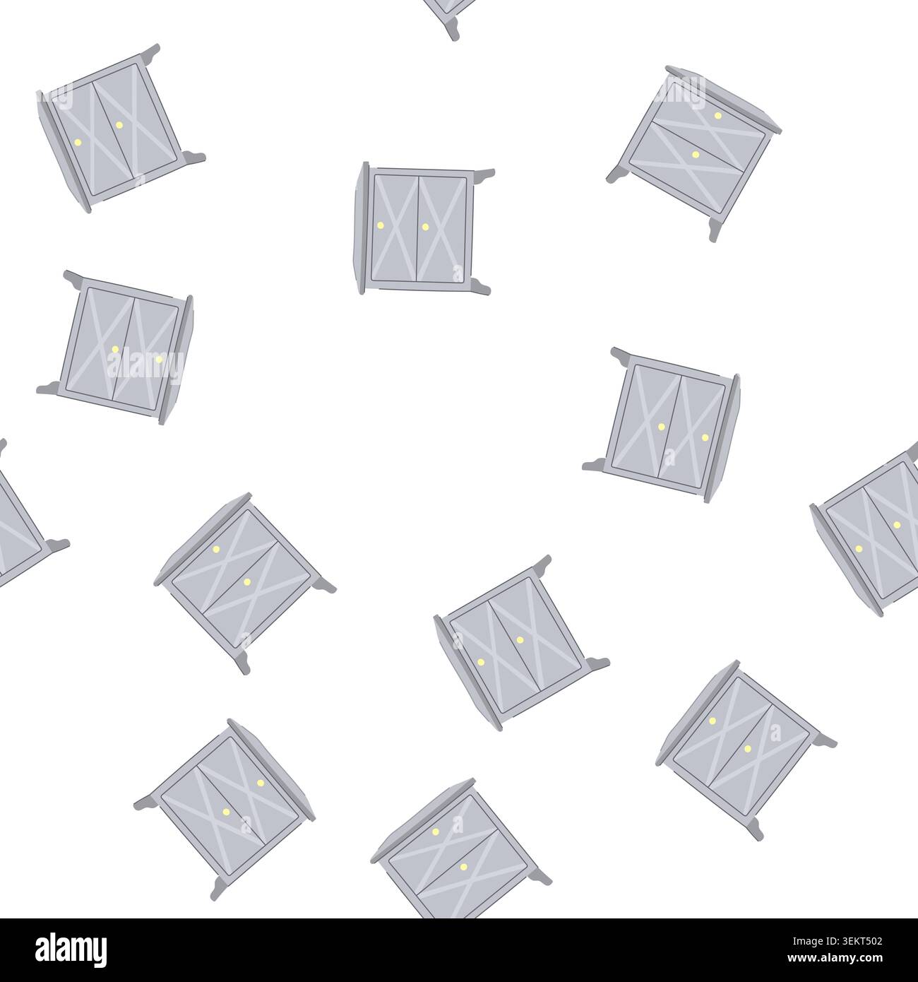 pattern business file cabinet cartoon vector Stock Vector