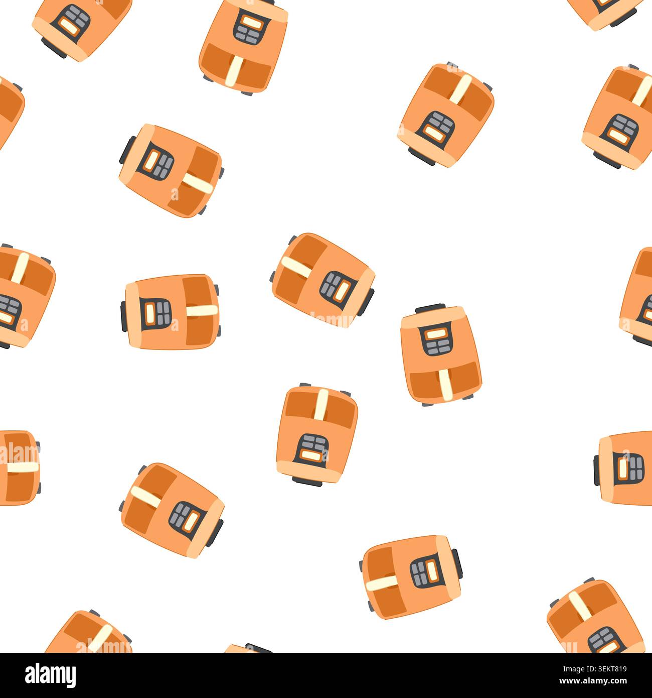 pattern fry fryer cooking cartoon vector Stock Vector