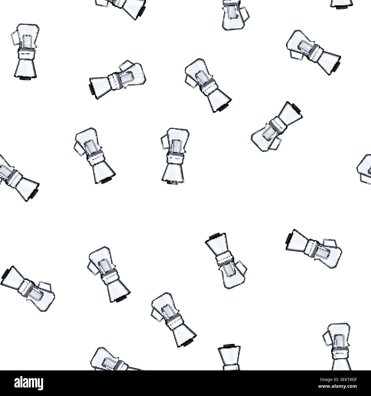 pattern glass ice drip coffee cartoon vector Stock Vector