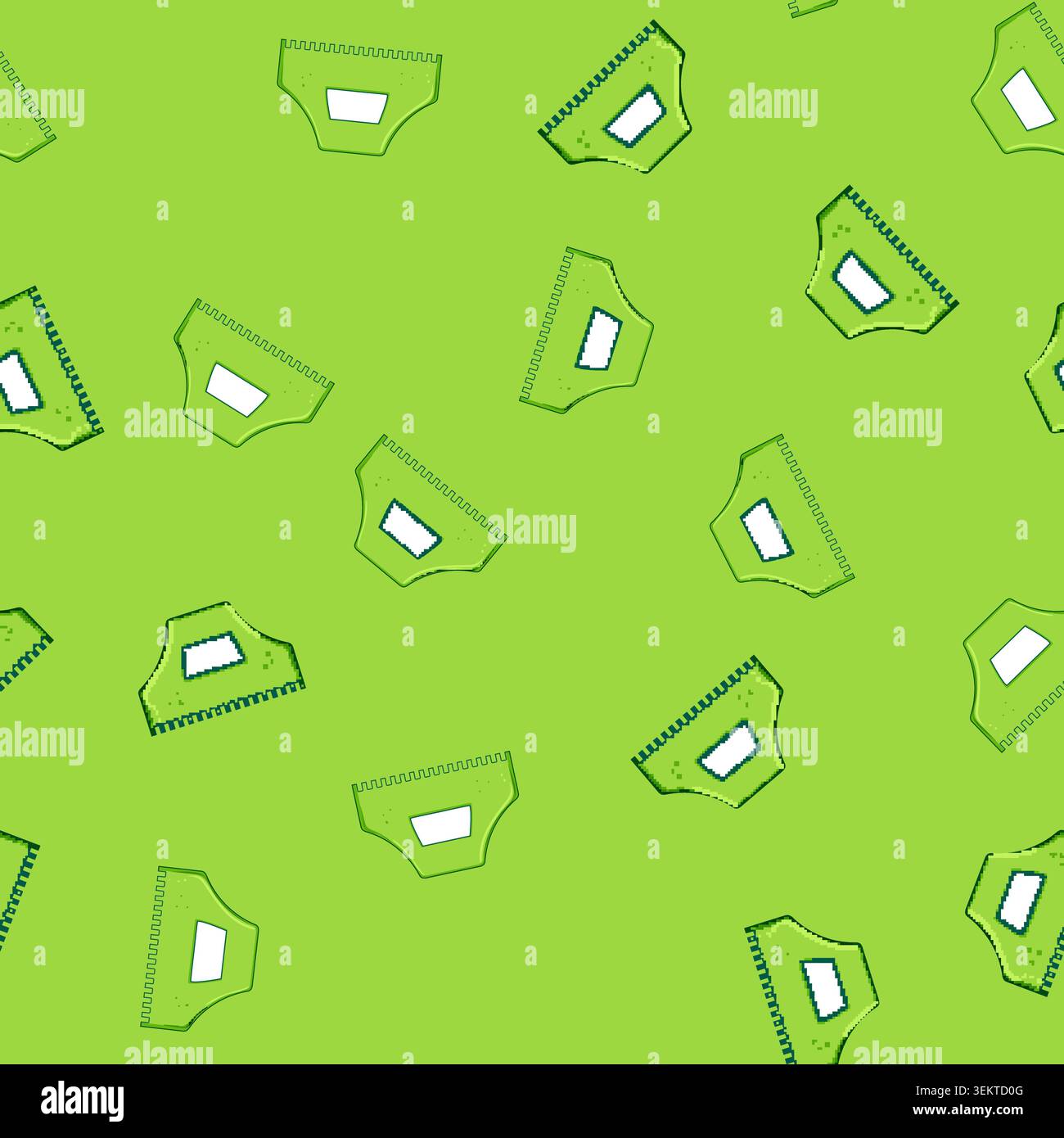 seamless pattern adhesive notched trowel cartoon vector Stock Vector