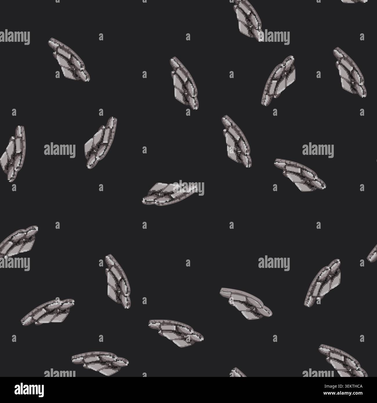 seamless pattern footwear man slippers cartoon vector Stock Vector