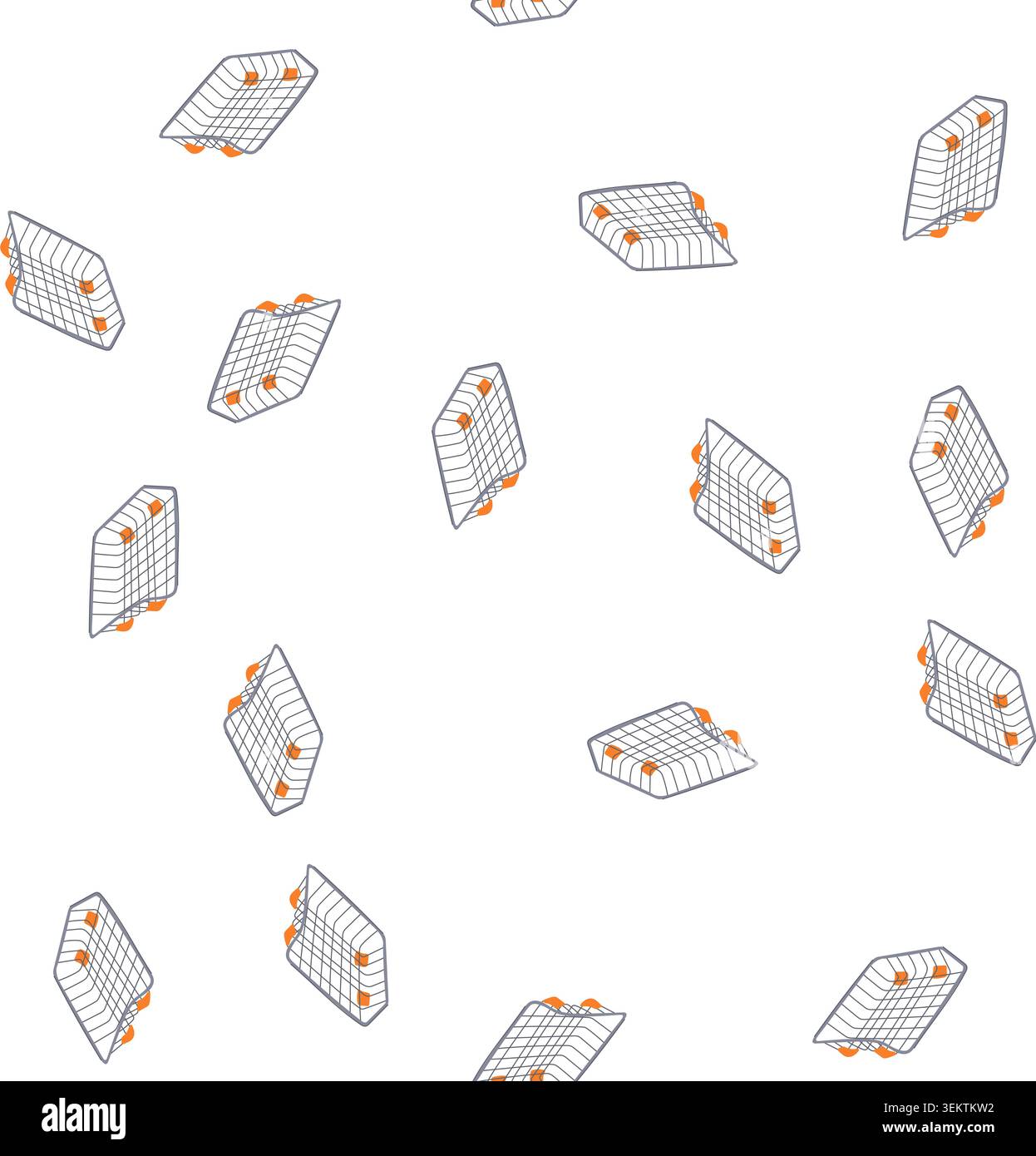pattern office desk tray cartoon vector Stock Vector