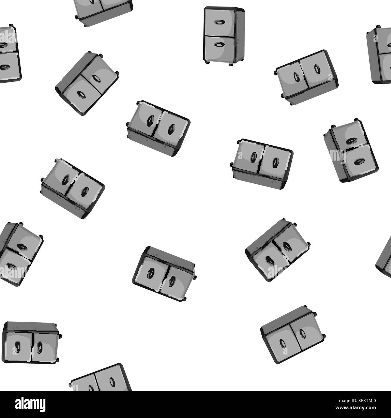 pattern information file cabinet cartoon vector Stock Vector