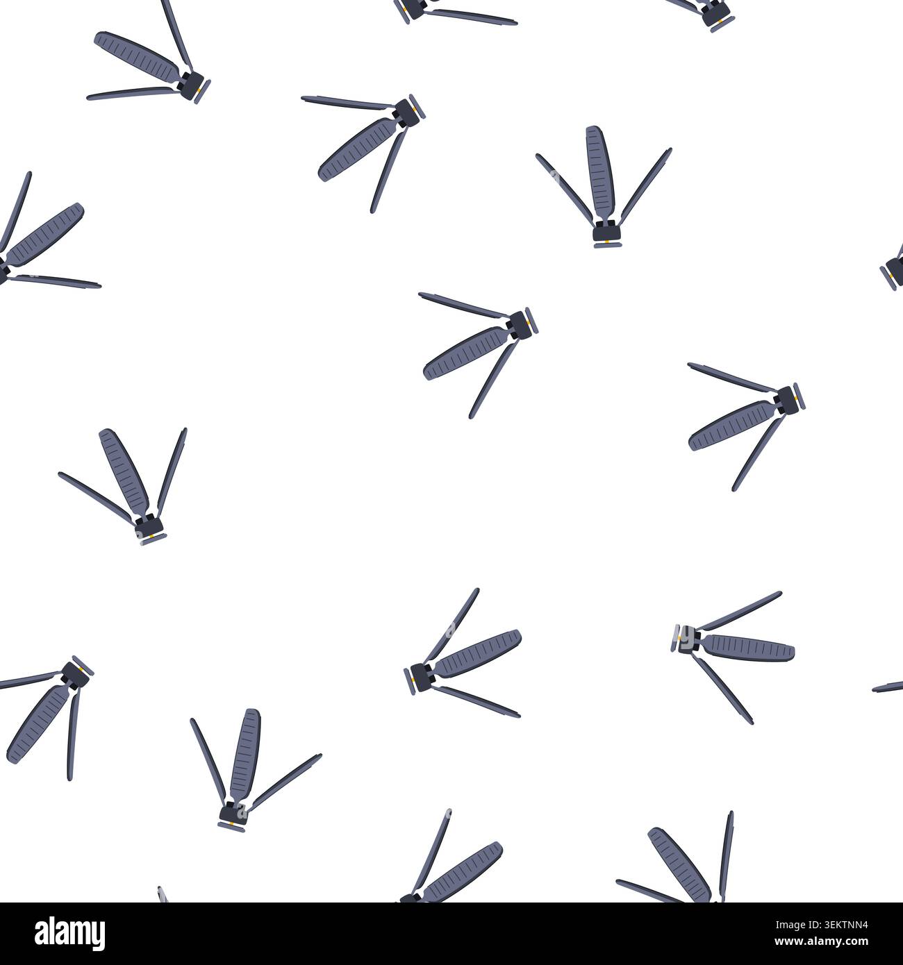 pattern studio tripod camera cartoon vector Stock Vector