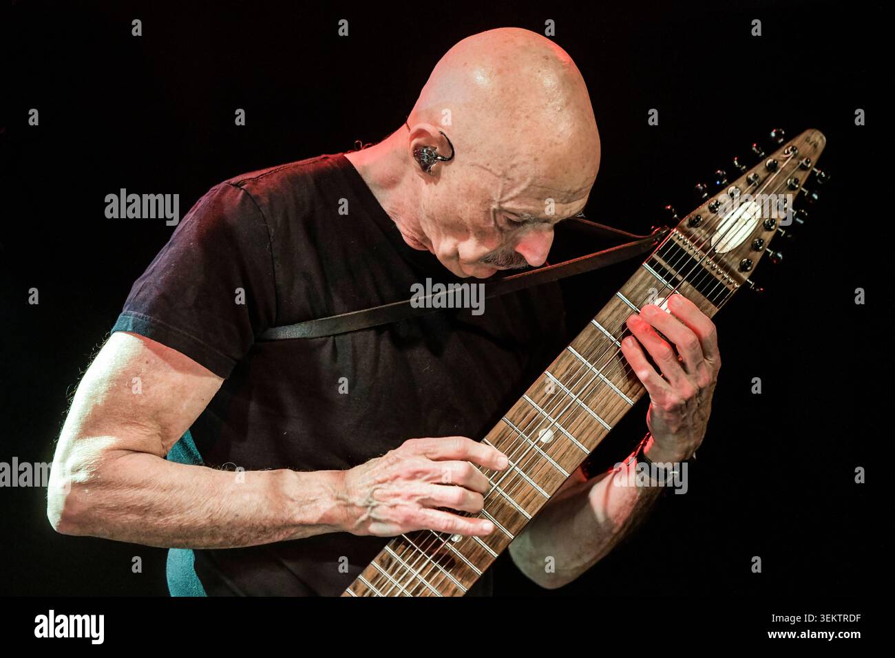 Stick Men (Tony Levin, champan stick). Brutal Tour 2026. La Trastienda, Buenos Aires. Stock Photo
