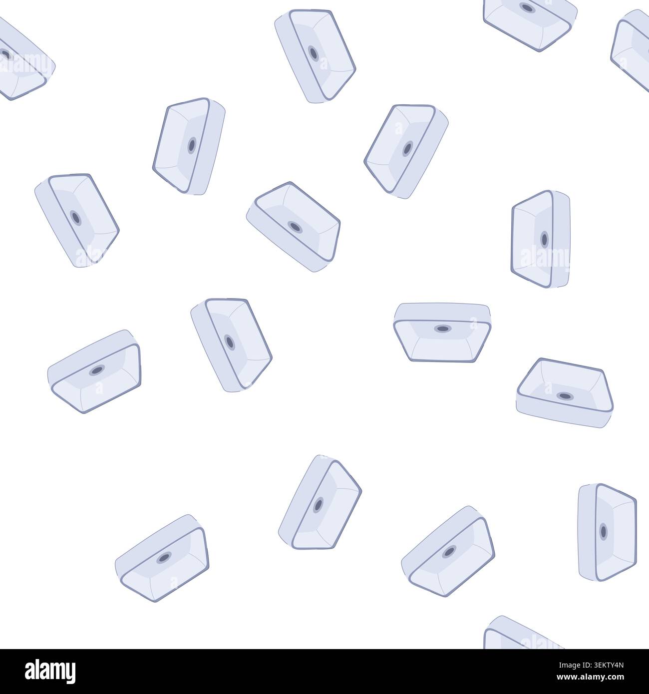 pattern modern sink ceramic cartoon vector Stock Vector