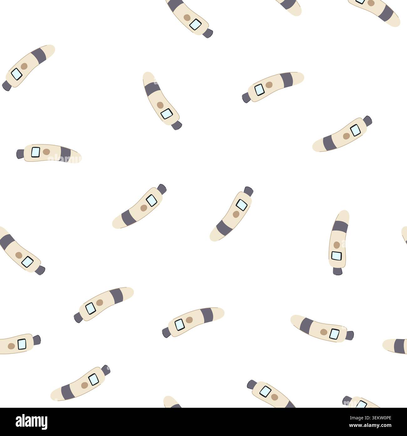 pattern capacity spirometer cartoon vector Stock Vector