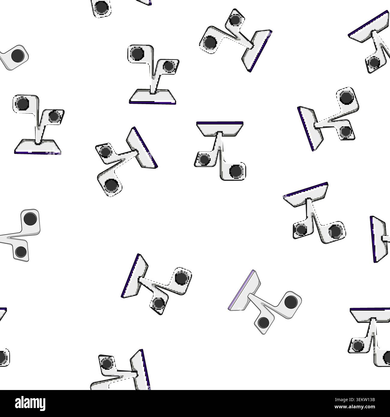 pattern compact charging stand wireless cartoon vector Stock Vector