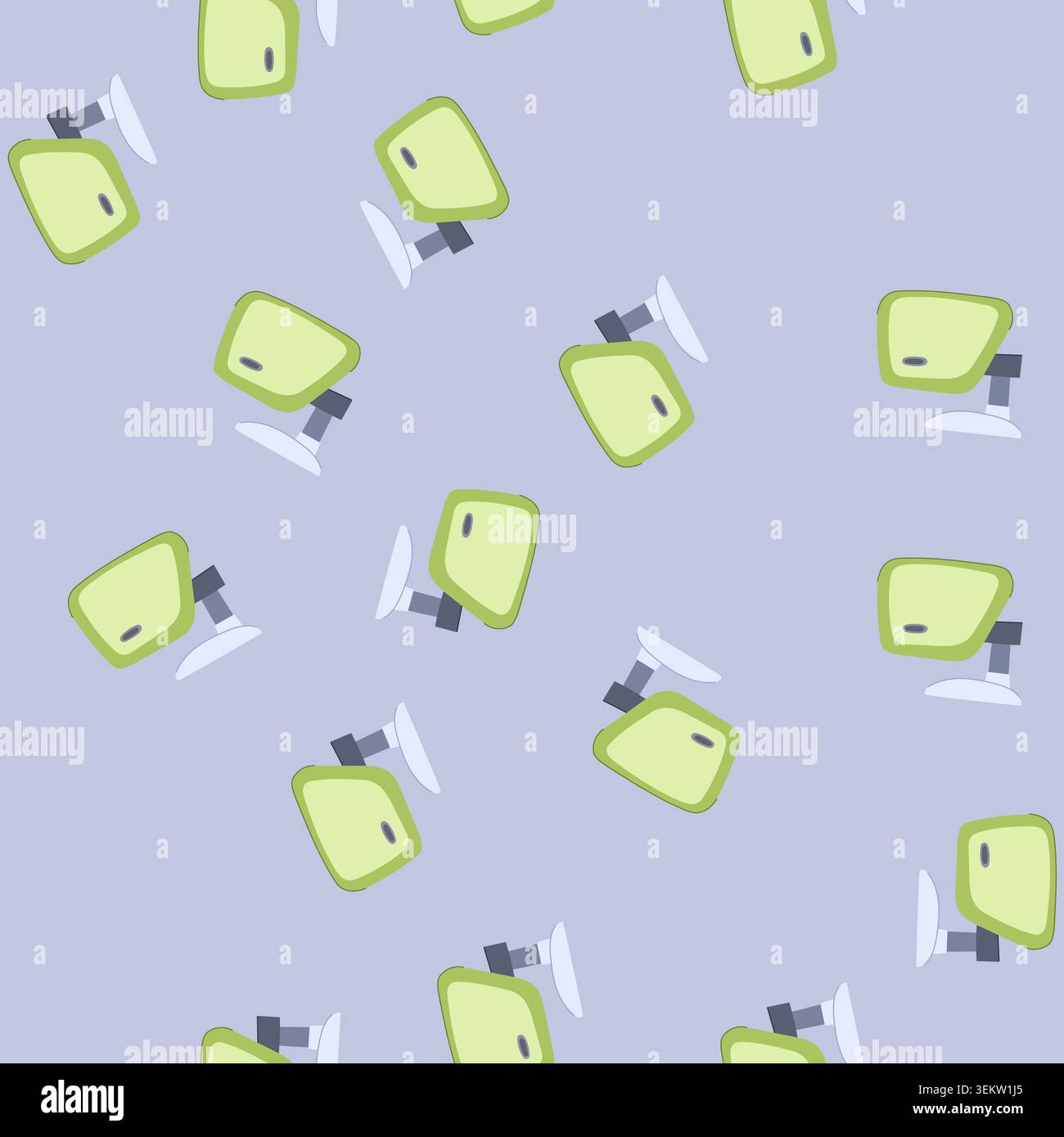 seamless pattern machine meat grinder cartoon vector Stock Vector