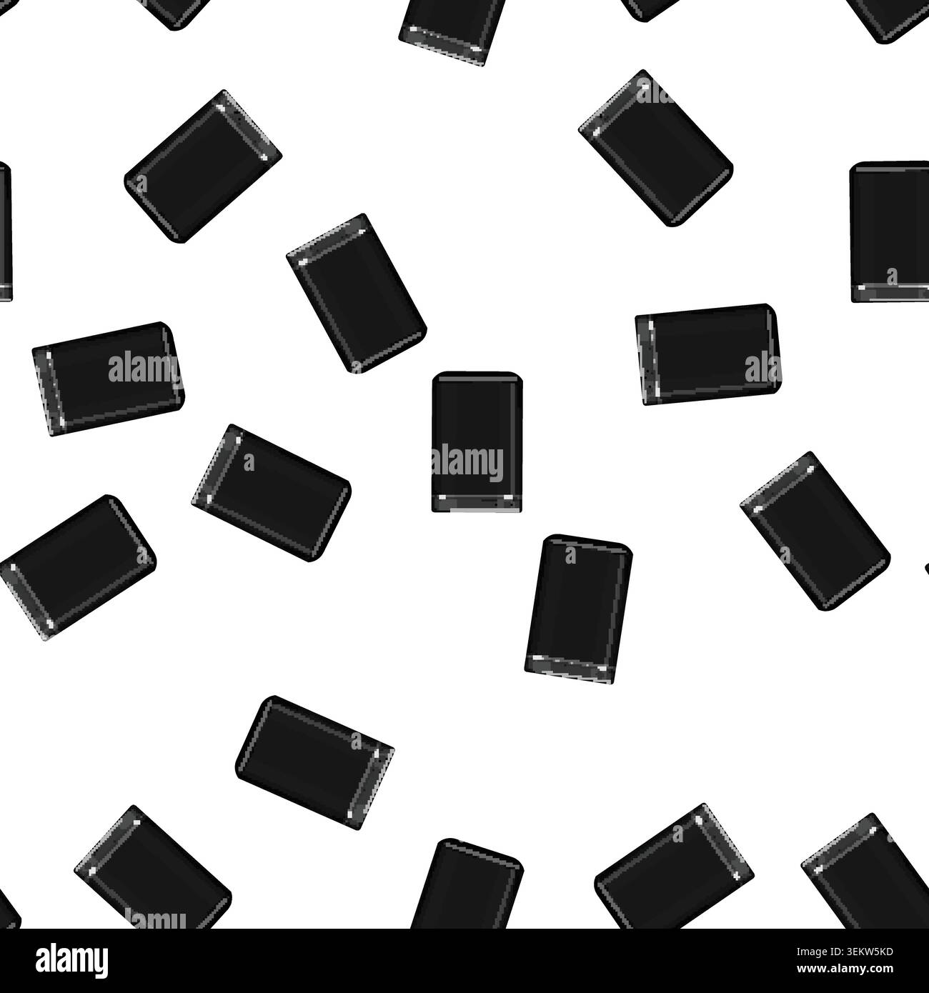 pattern device smart speaker cartoon vector Stock Vector