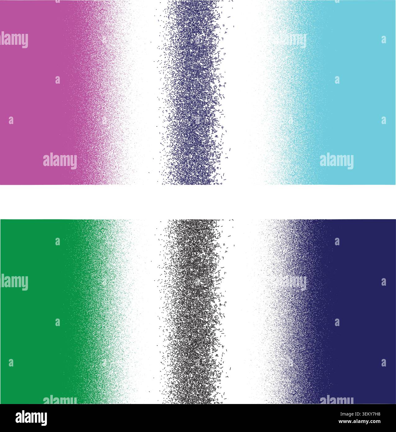 Abstract gradient background with spray effect Stock Vector