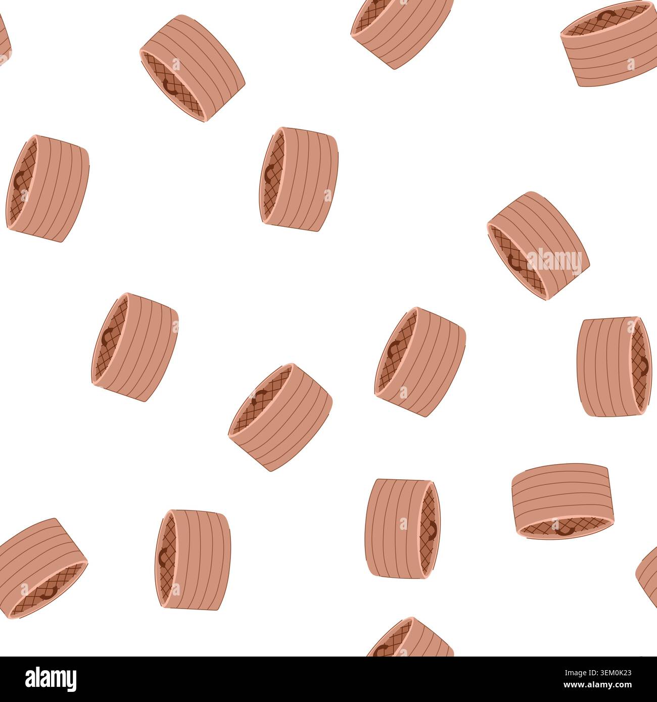 pattern cooking bamboo steamer basket cartoon vector Stock Vector
