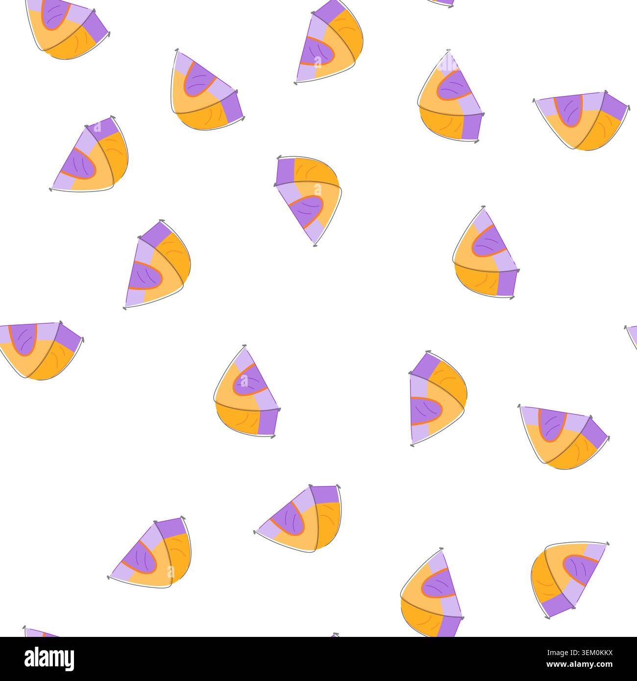 pattern shelter tent camp cartoon vector Stock Vector