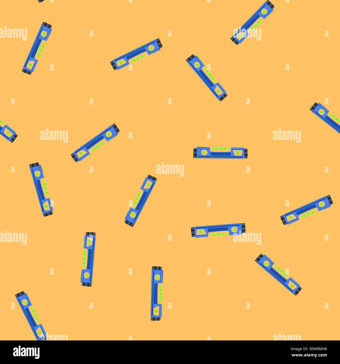 seamless pattern industrial level tool cartoon vector Stock Vector