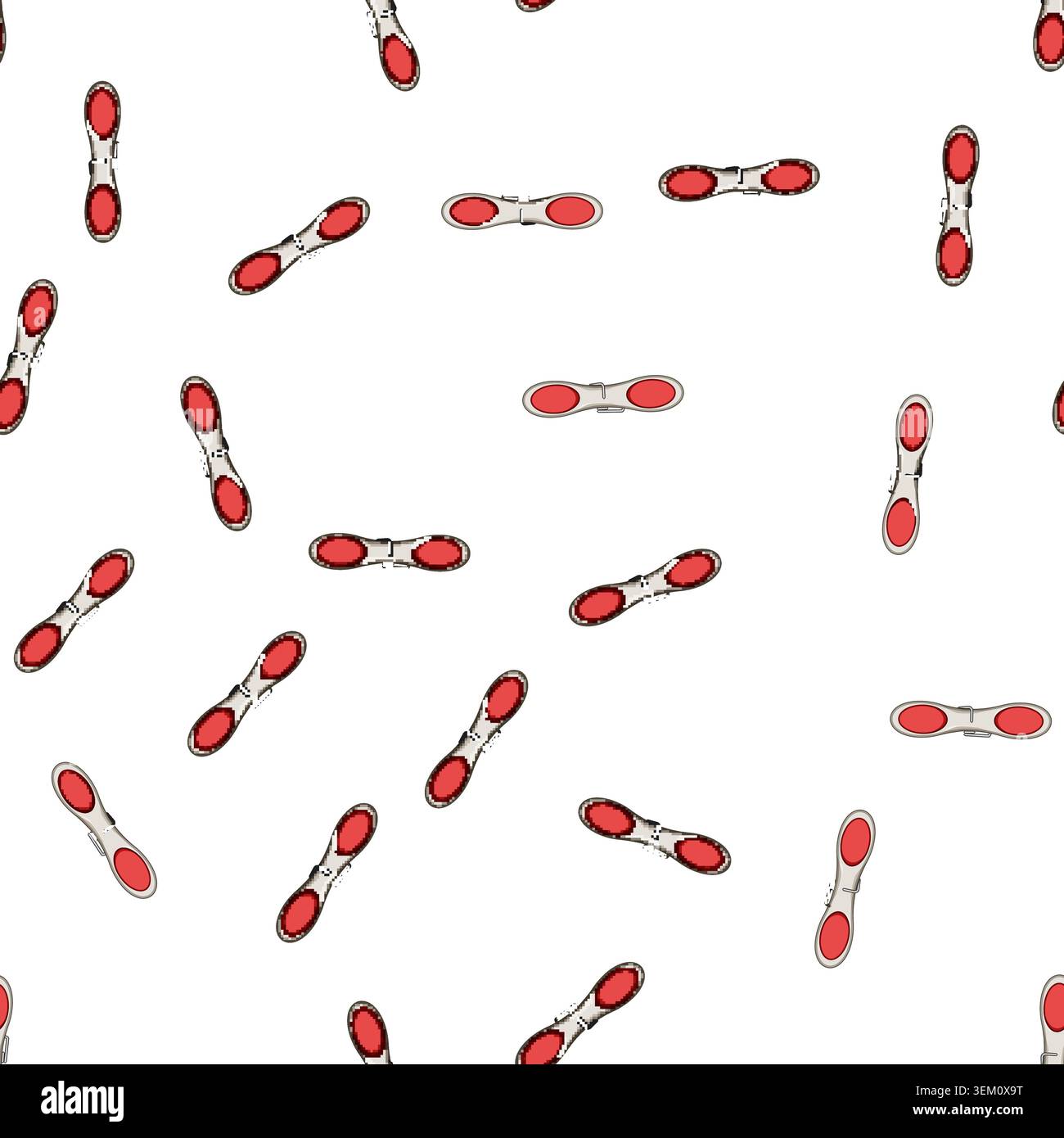 pattern line clothespin cartoon vector Stock Vector