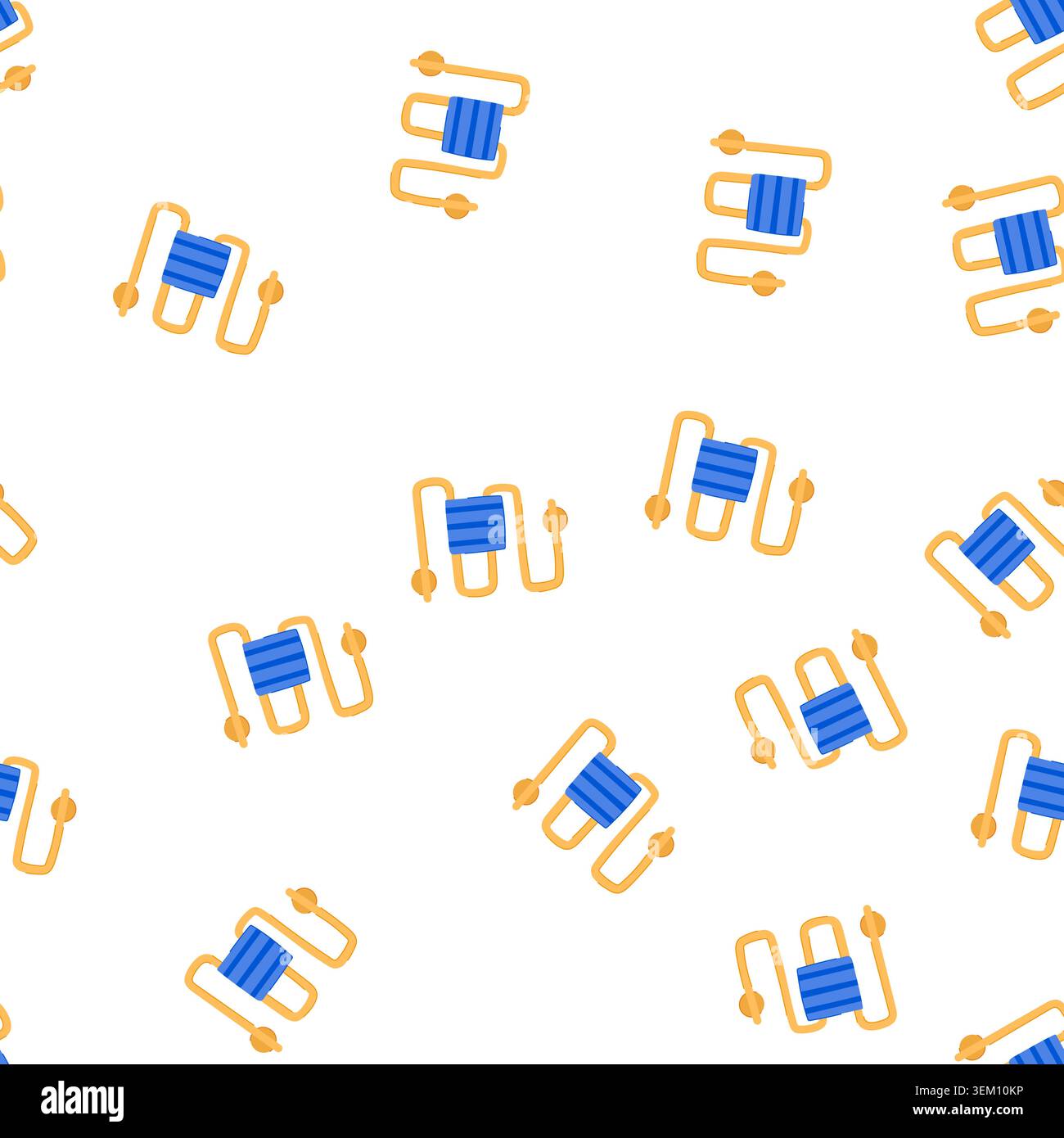 pattern bathroom heater towel cartoon vector Stock Vector