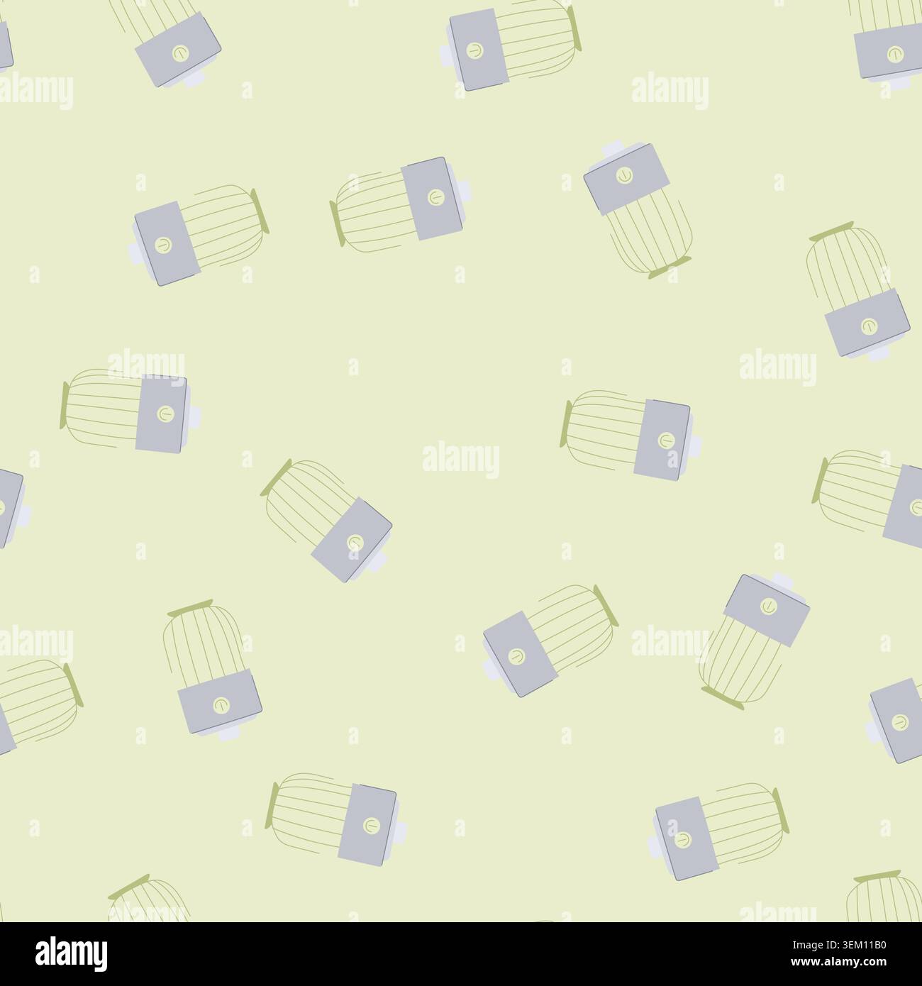seamless pattern smell automatic air freshener cartoon vector Stock Vector