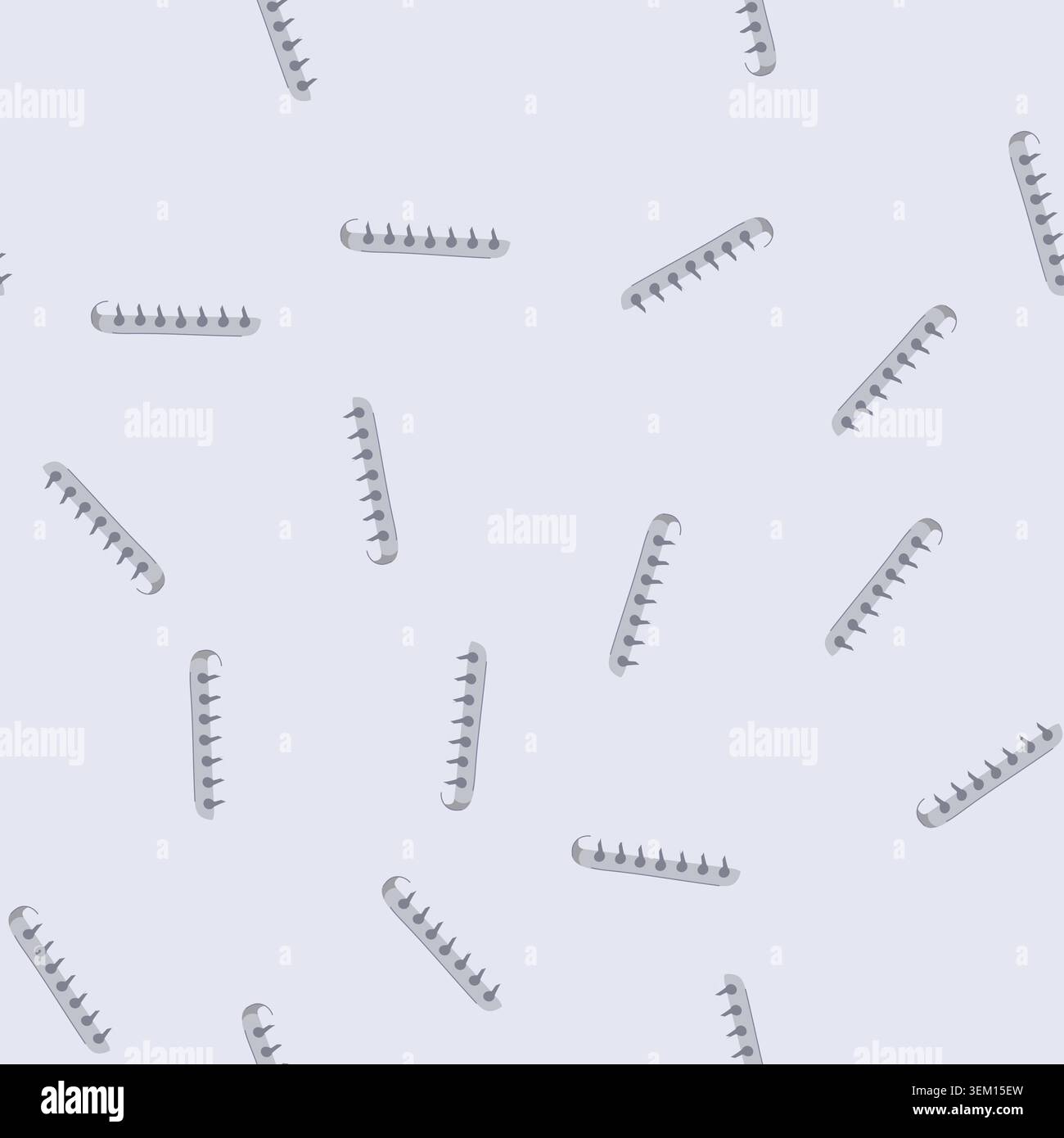 seamless pattern cord cable organizer cartoon vector Stock Vector