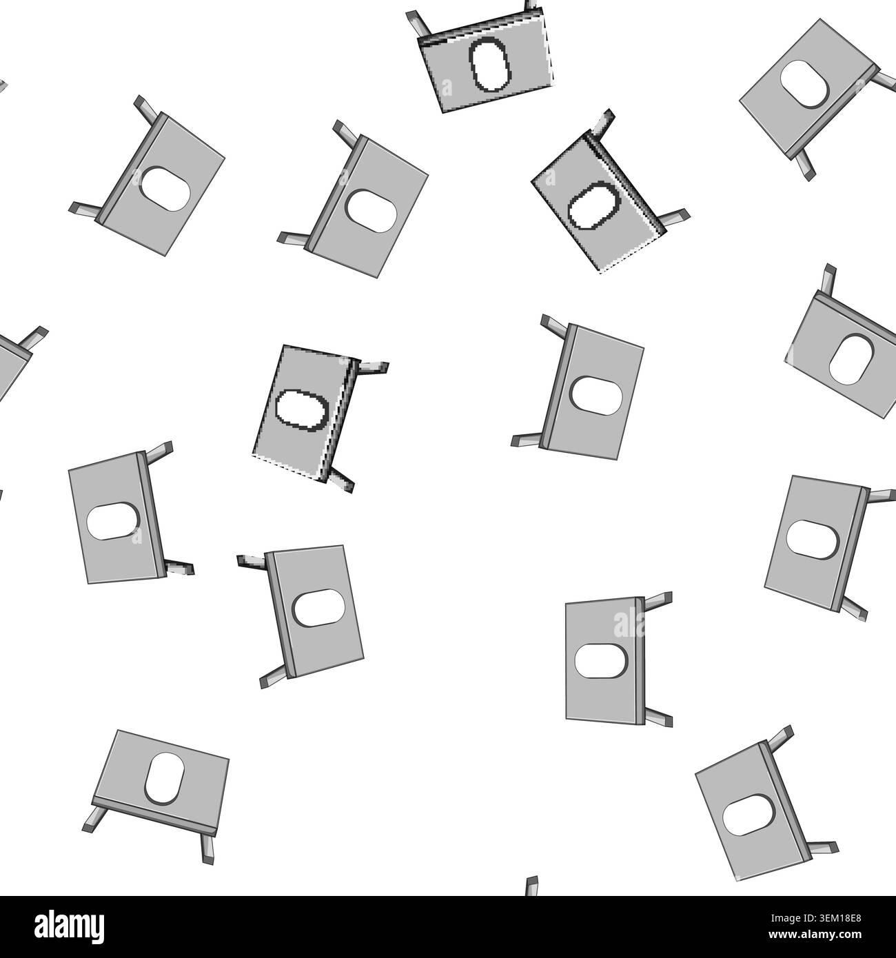pattern executive laptop stand cartoon vector Stock Vector