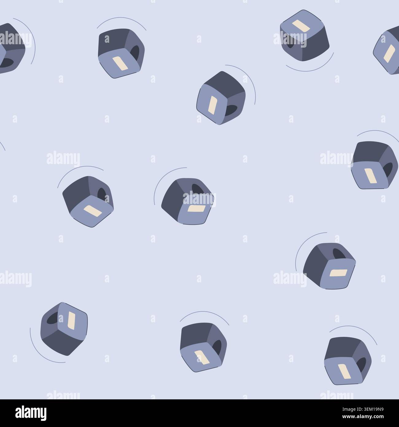 seamless pattern electronic cable organizer cartoon vector Stock Vector