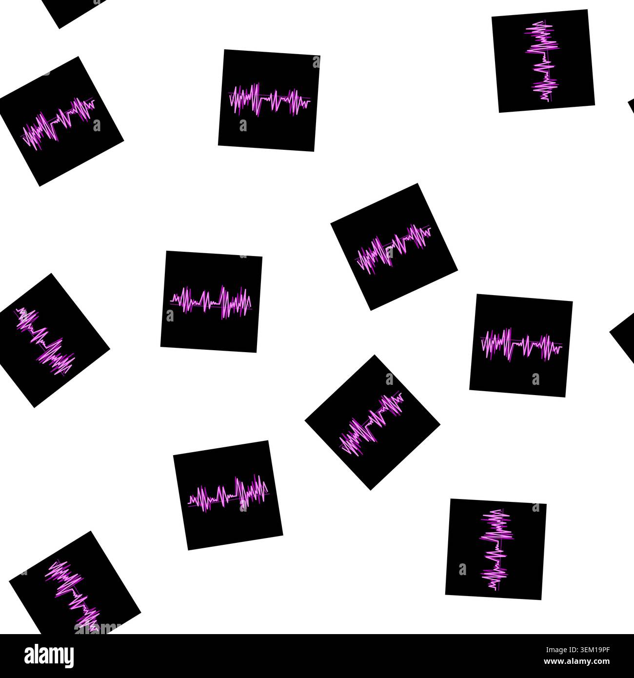 pattern abstract equalizer music cartoon vector Stock Vector