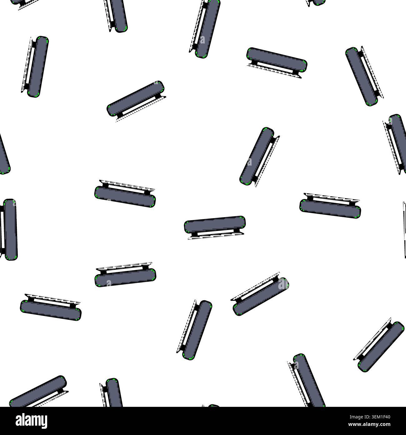 pattern bar soundbar audio cartoon vector Stock Vector