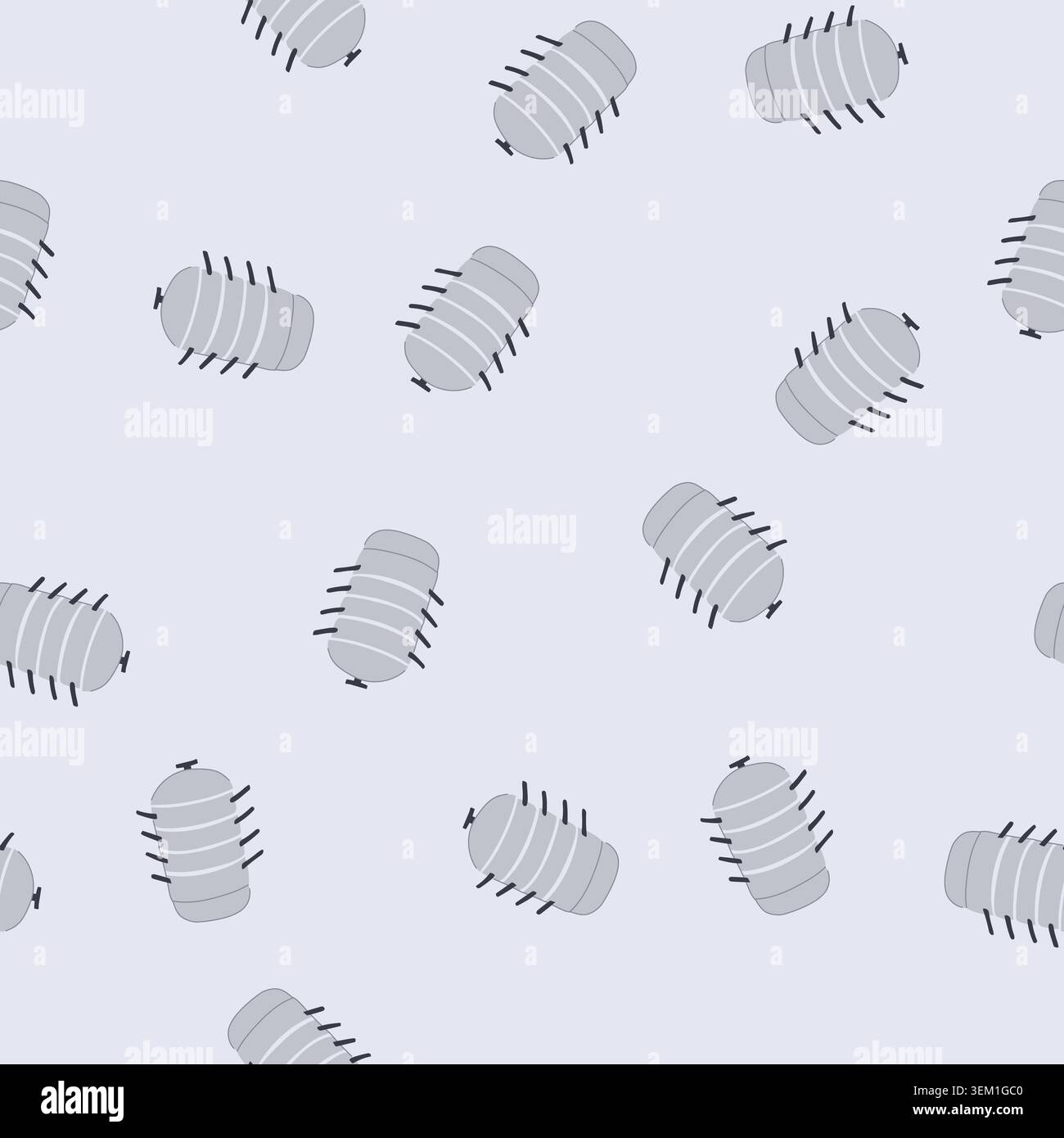 seamless pattern dumplings steamer pot cartoon vector Stock Vector