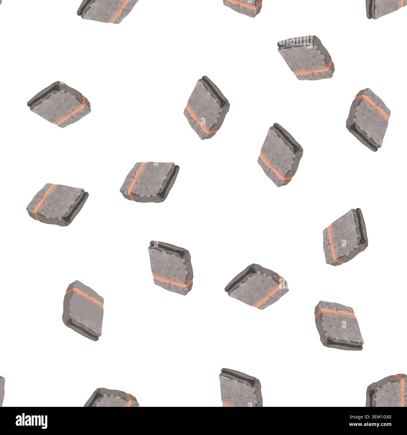 pattern beach towel color icon vector Stock Vector