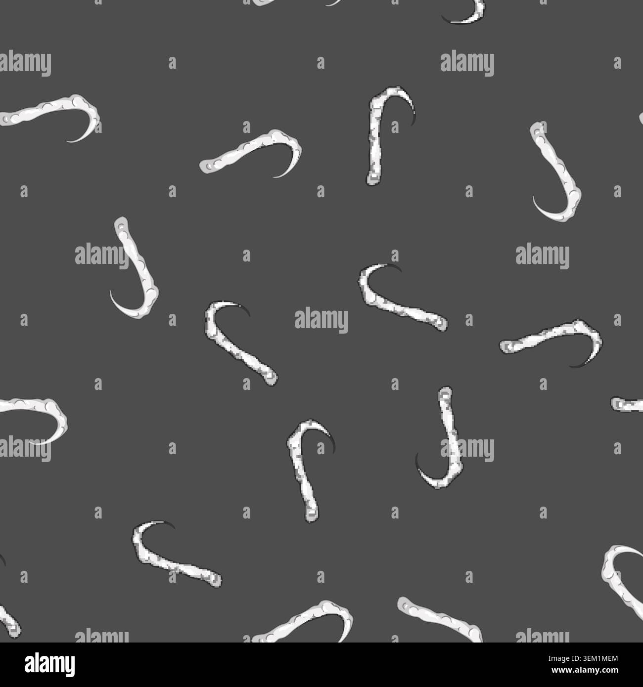 seamless pattern atmosphere plane smoke trail cartoon vector Stock Vector