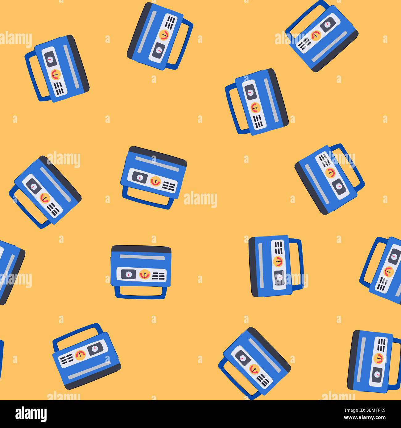 seamless pattern geothermal electricity generator cartoon vector Stock Vector