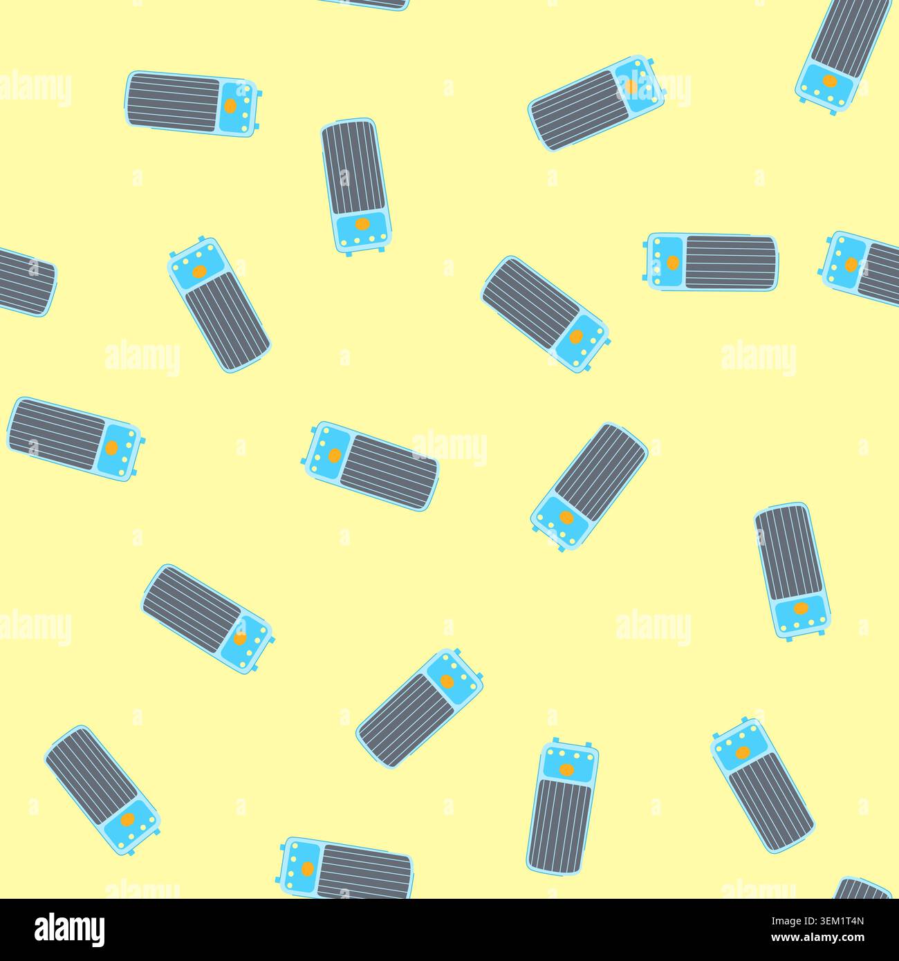 seamless pattern steam humidifier air cartoon vector Stock Vector