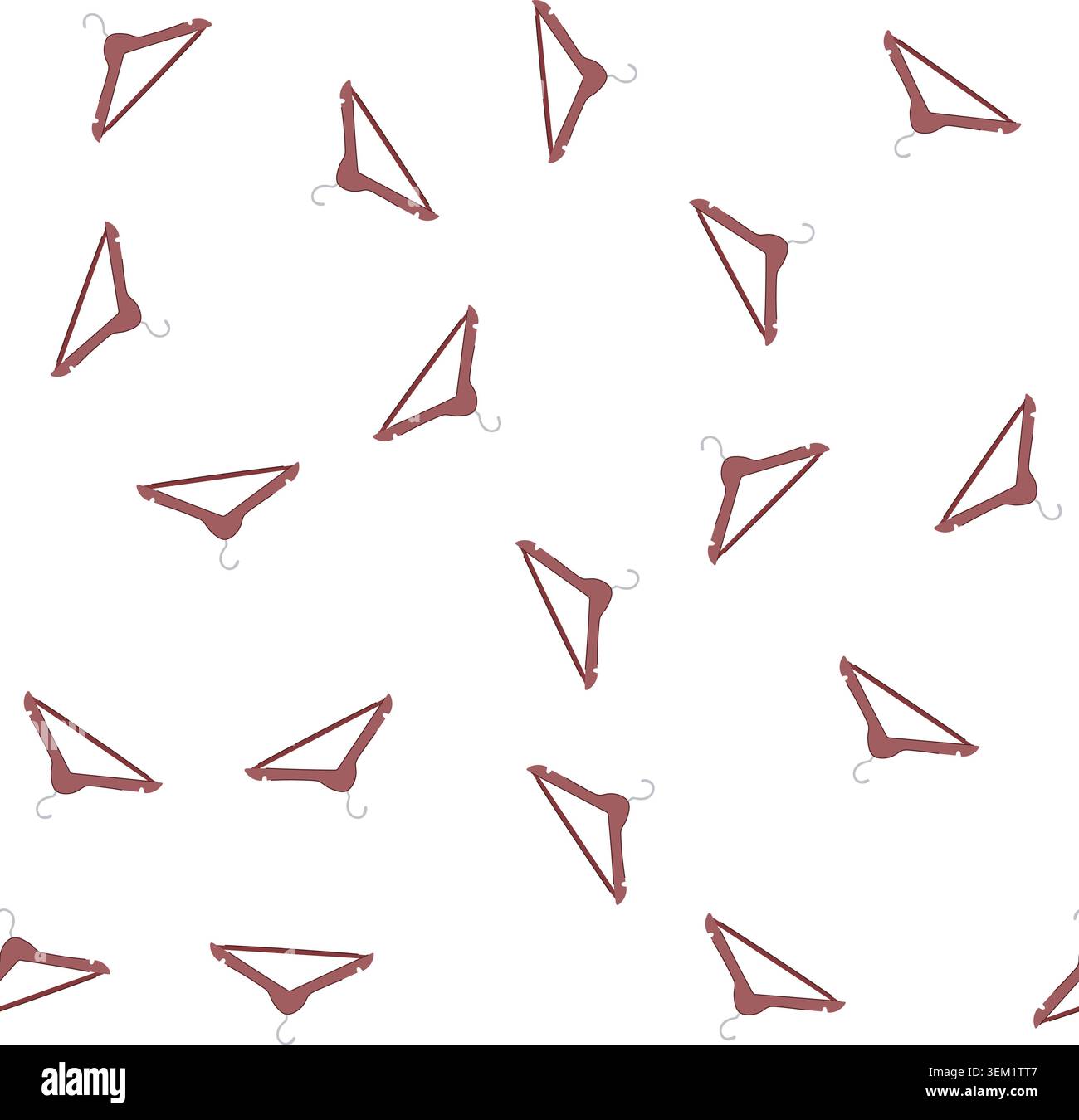 pattern store hanger clothes cartoon vector Stock Vector