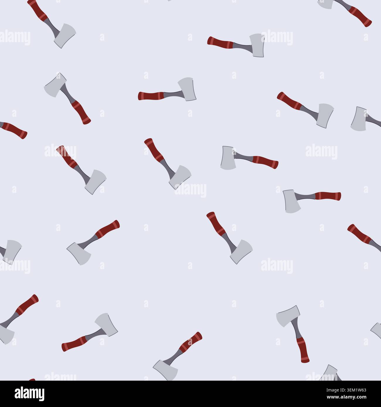 seamless pattern conquest viking axe cartoon vector Stock Vector
