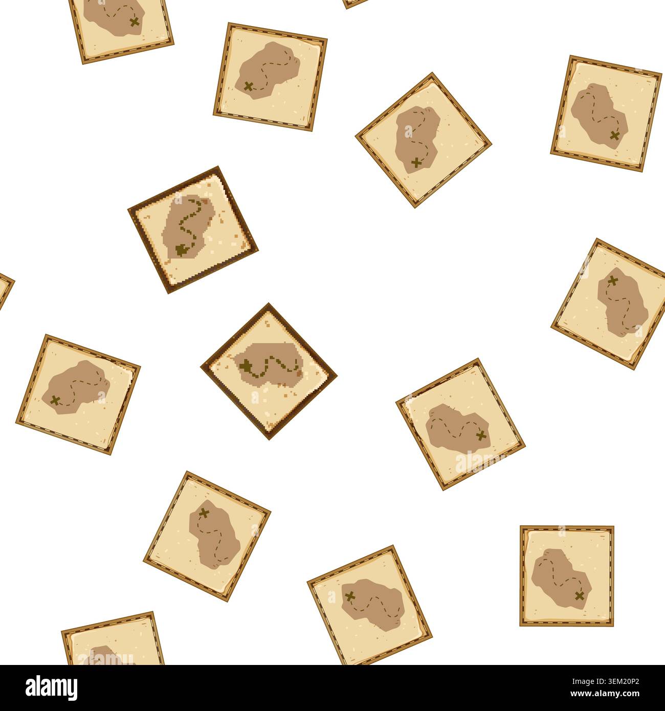 pattern latitude nautical map cartoon vector Stock Vector