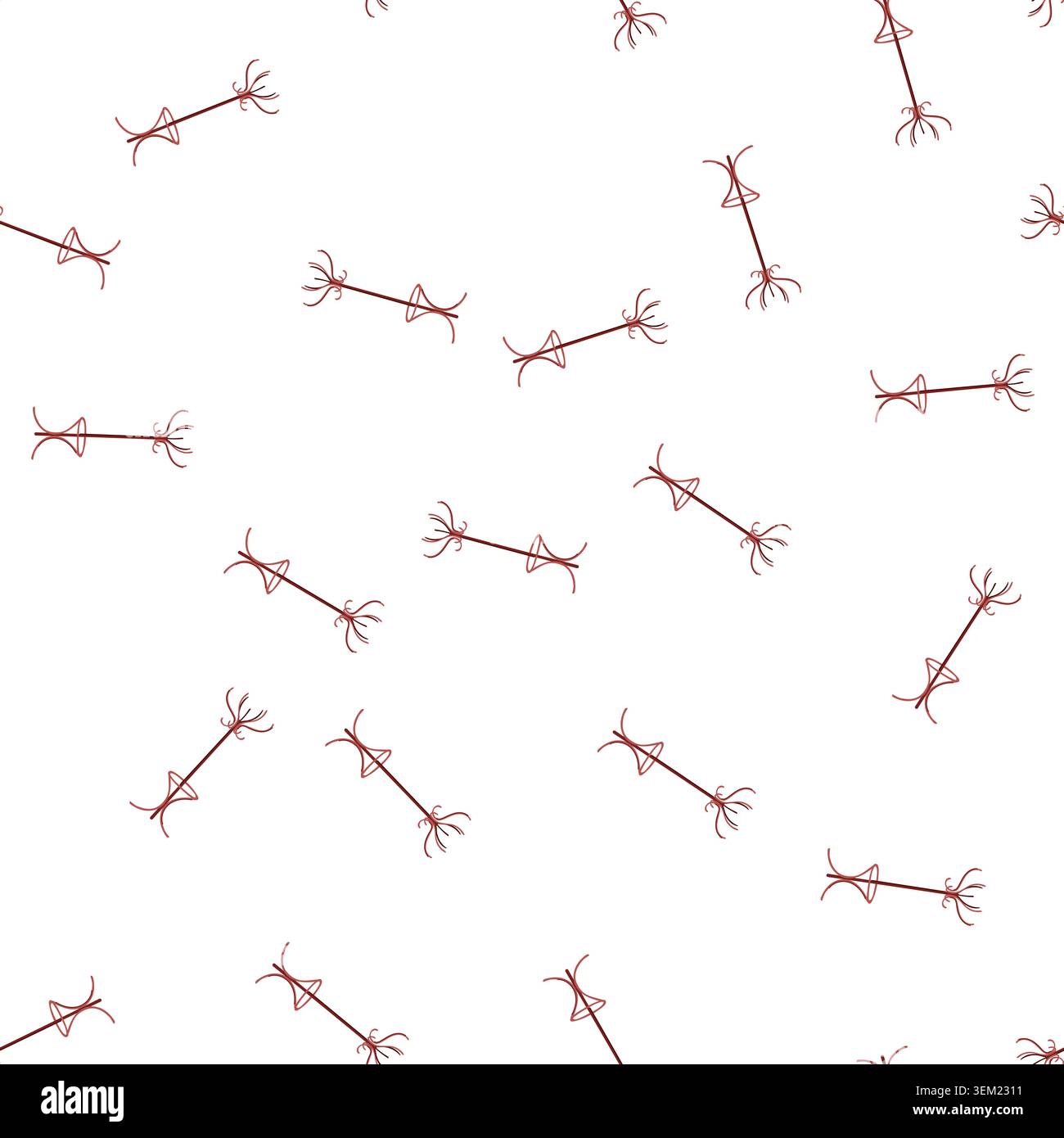 pattern door coat rack cartoon vector Stock Vector