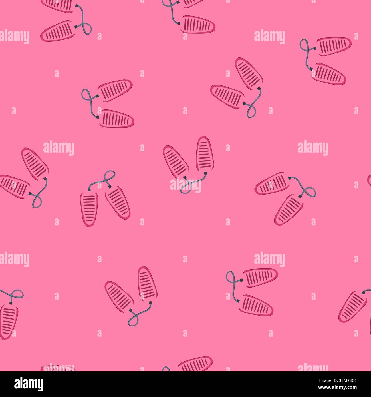 seamless pattern textile shoe dryer electric cartoon vector Stock Vector