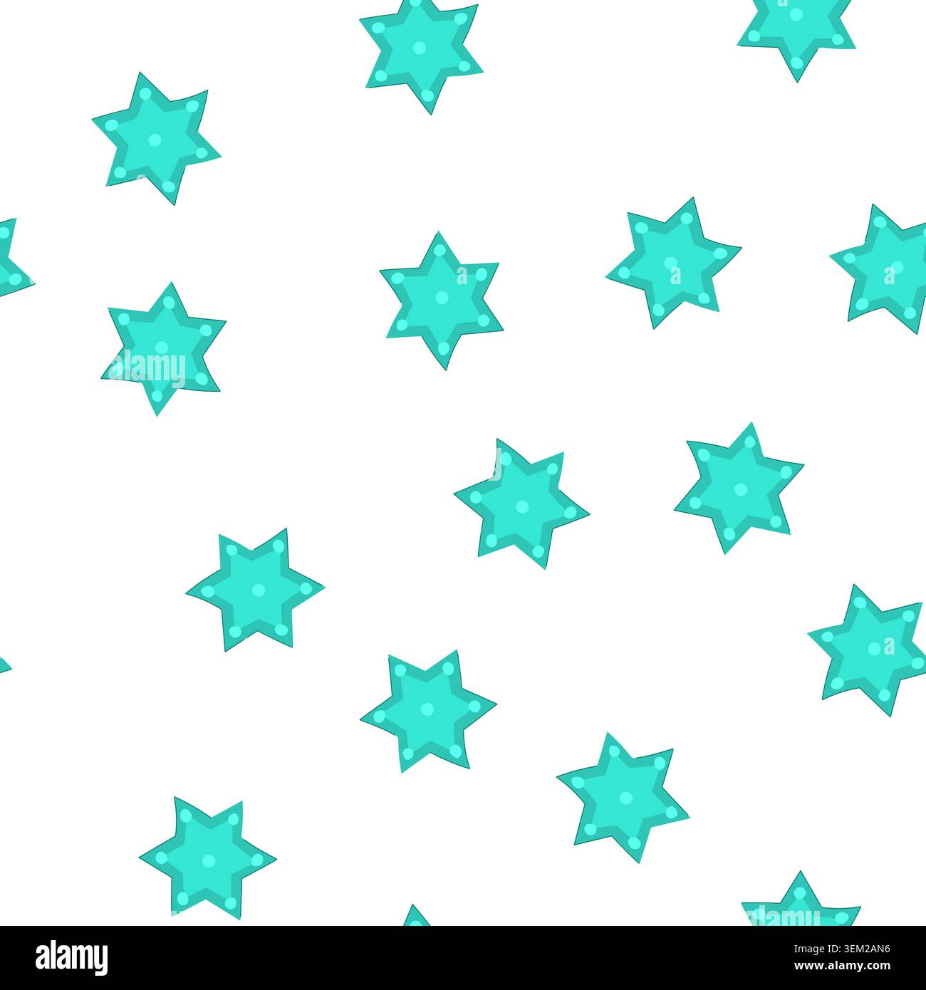 pattern star of david symbol on a white background Stock Vector