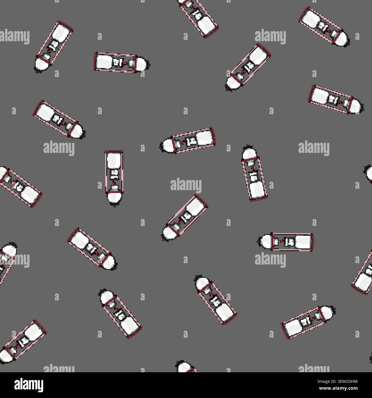 seamless pattern food ice drip coffee cartoon vector Stock Vector