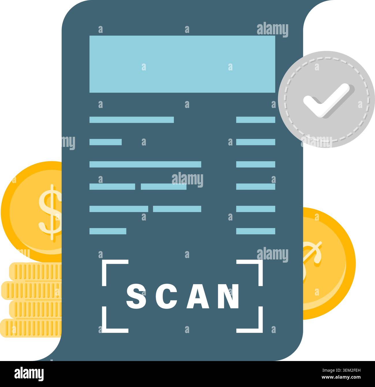 QR code transaction Stock Vector