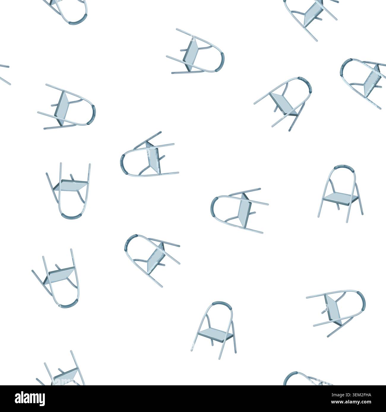 pattern service step ladder safety cartoon vector Stock Vector