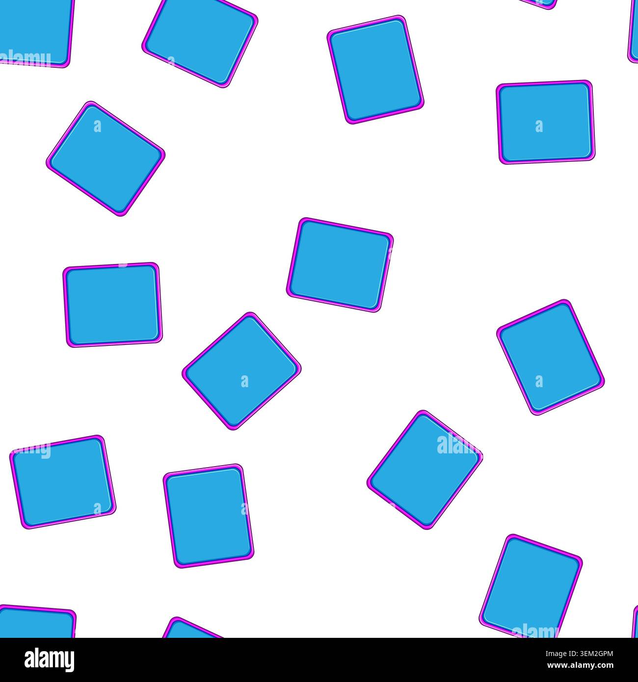pattern empty mouse pad cartoon vector Stock Vector