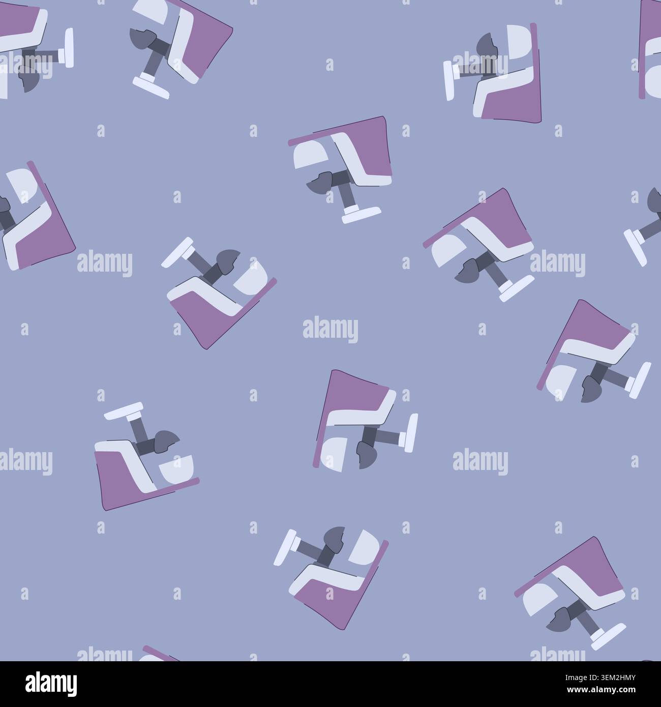 seamless pattern electric meat grinder cartoon vector Stock Vector