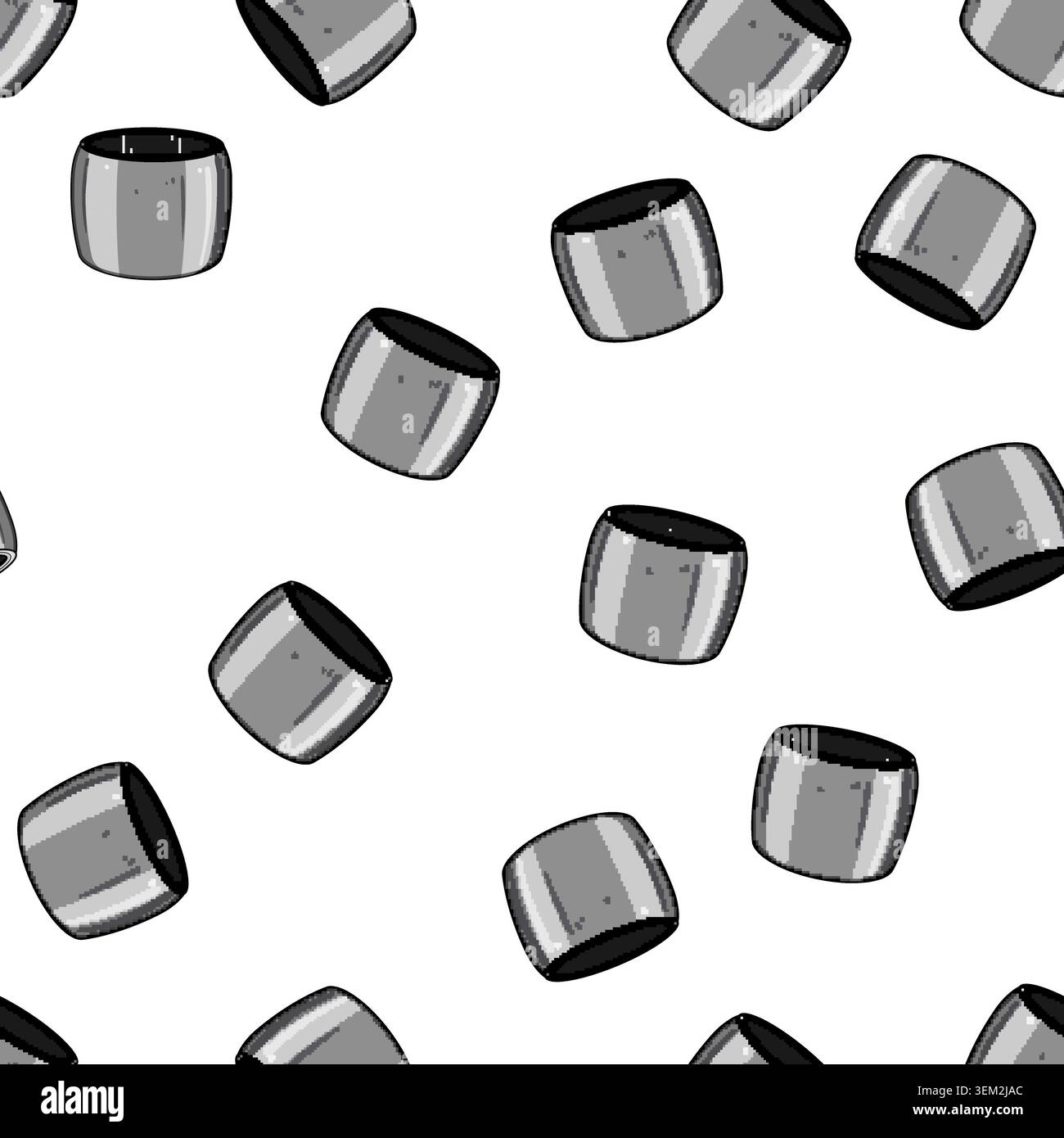 pattern attachment faucet aerator cartoon vector Stock Vector