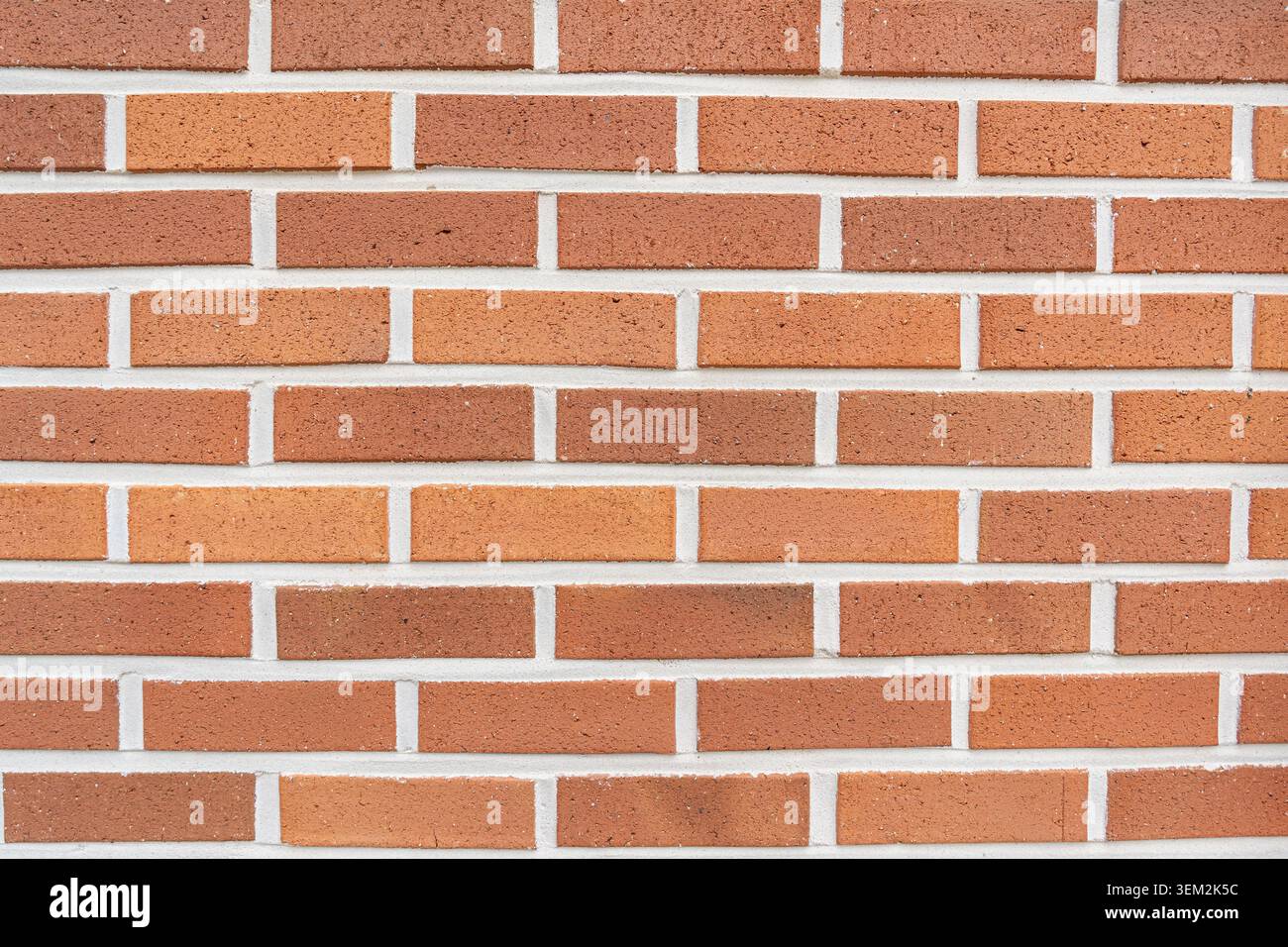Red Brick Wall Texture Background Stock Photo
