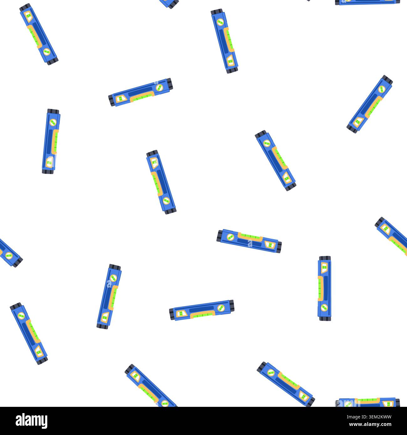 pattern industrial level tool cartoon vector Stock Vector