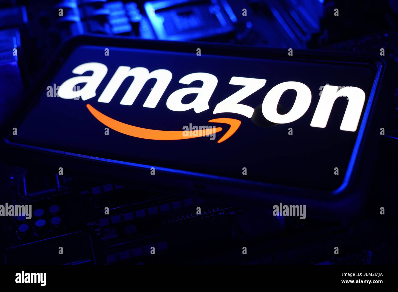 Amazon Leading American Multinational Technology And E-Commerce Giant Revolutionizing Retail Cloud Computing And Artificial Intelligence Stock Photo