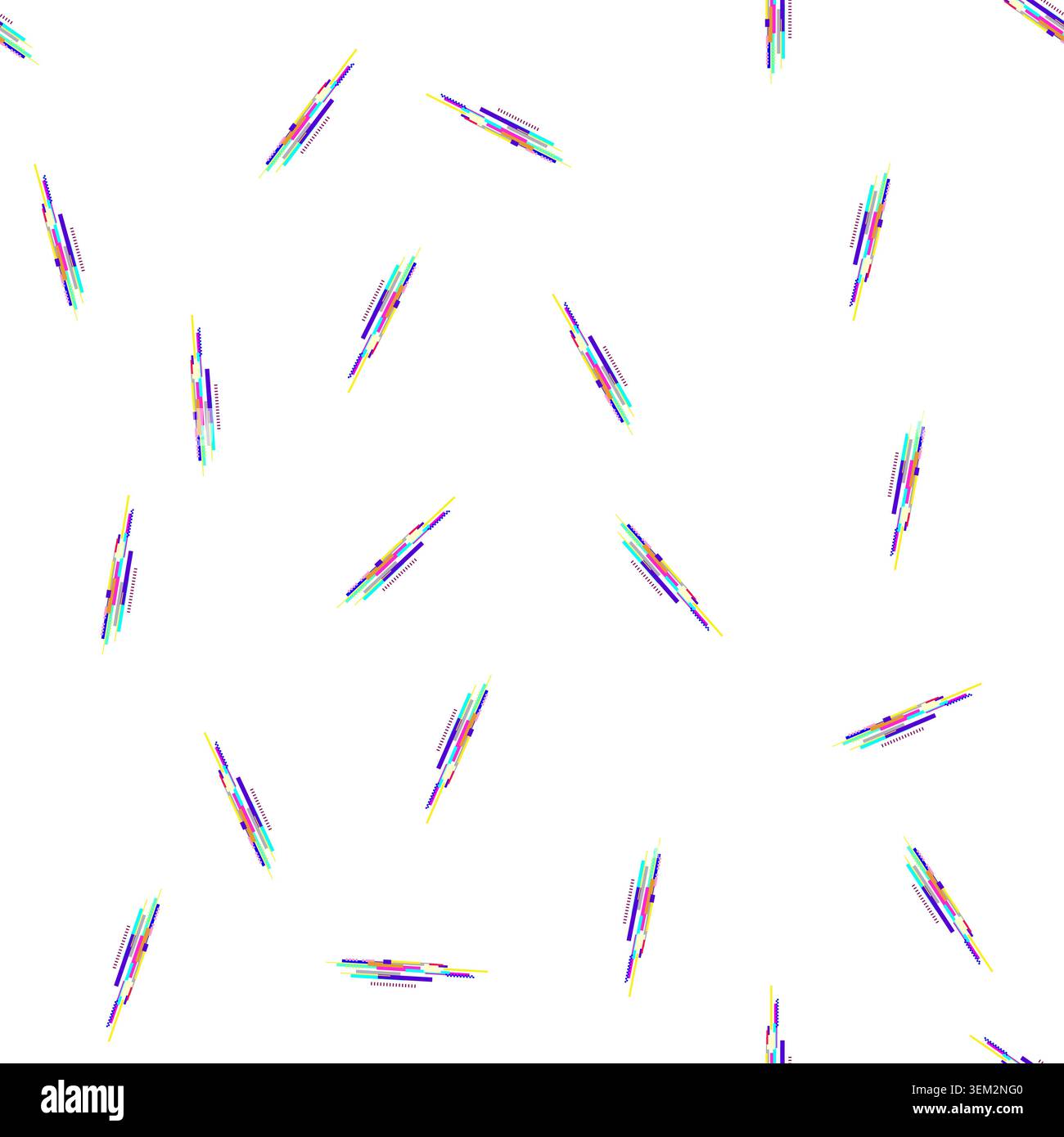 pattern crash glitch error cartoon vector Stock Vector