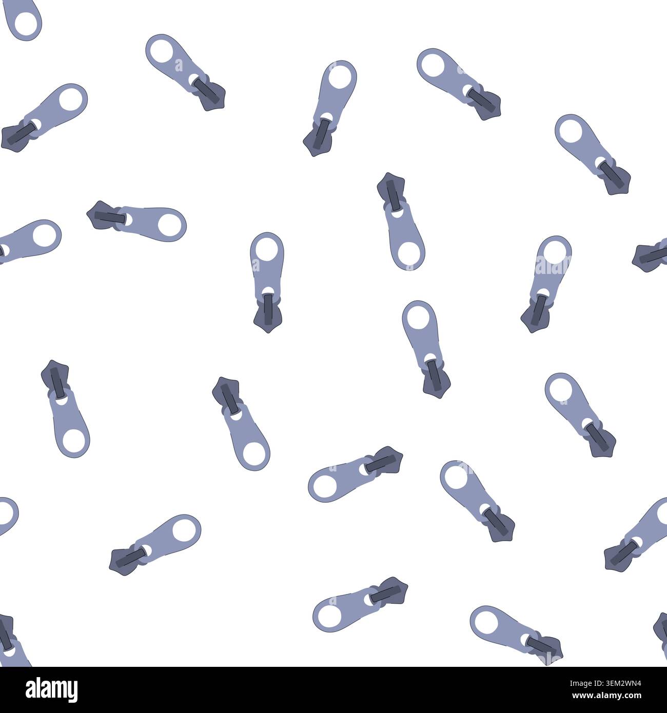pattern sketch zipper puller cartoon vector Stock Vector