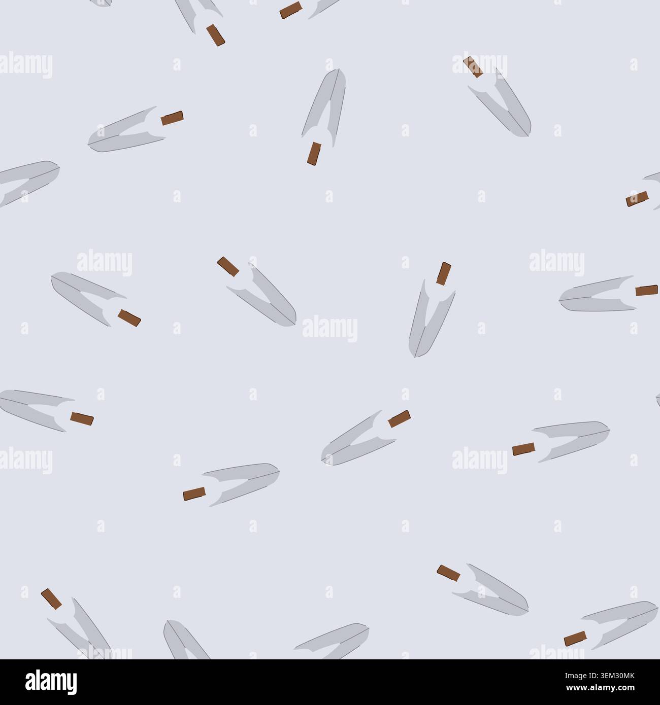 seamless pattern indigenous arrowhead cartoon vector Stock Vector