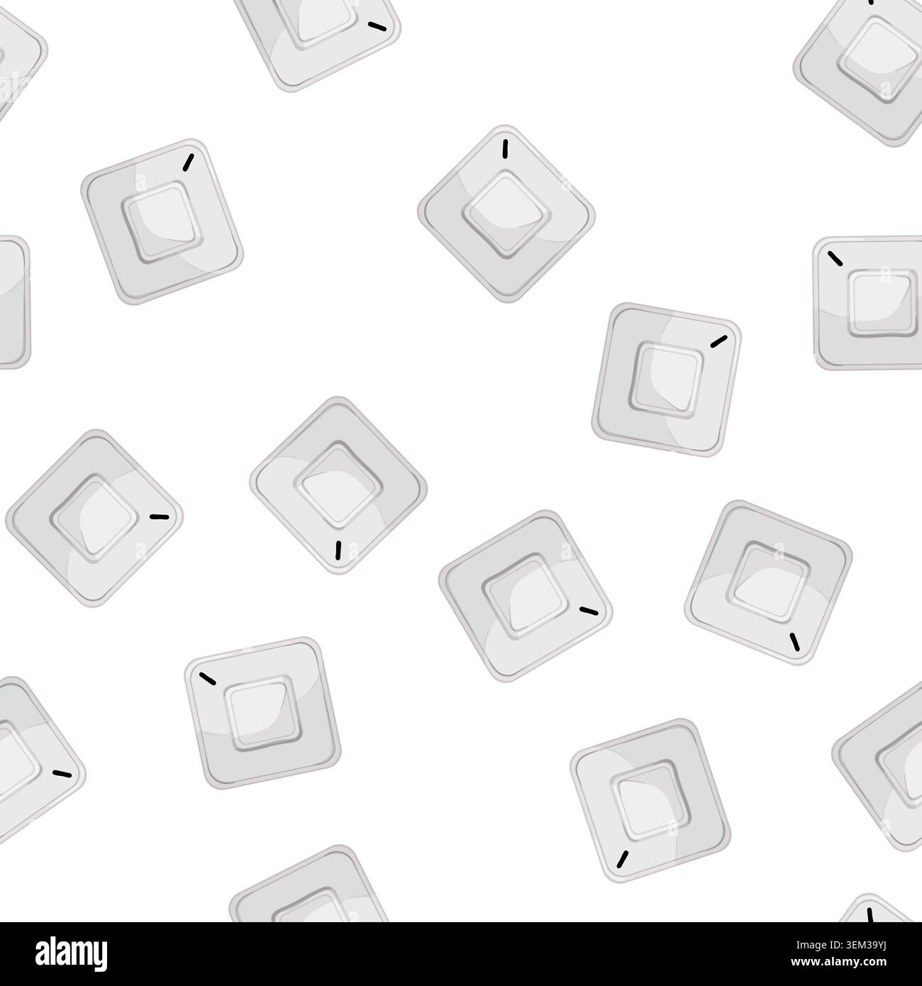pattern house smoke detector cartoon vector Stock Vector